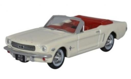 Diecast model cars Ford Mustang 1/87 Oxford Convertible white 1965 Ford Mustang 1/87 Oxford Convertible white 1965 diecast model cars