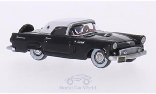 Diecast model cars Ford Thunderbird 1956 1/87 Oxford black/white 1956 Ford Thunderbird 1956 1/87 Oxford black/white 1956 diecast model cars