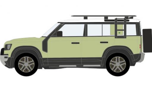 Diecast model cars Land Rover Defender 1/76 Oxford 110 Explorer metallic green Land Rover Defender 1/76 Oxford 110 Explorer metallic green diecast model cars