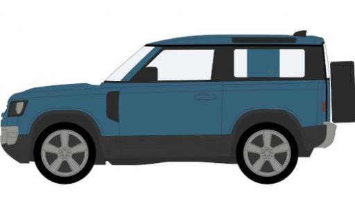 Diecast model cars Land Rover Defender 1/76 Oxford 90 blue RHD Land Rover Defender 1/76 Oxford 90 blue RHD diecast model cars