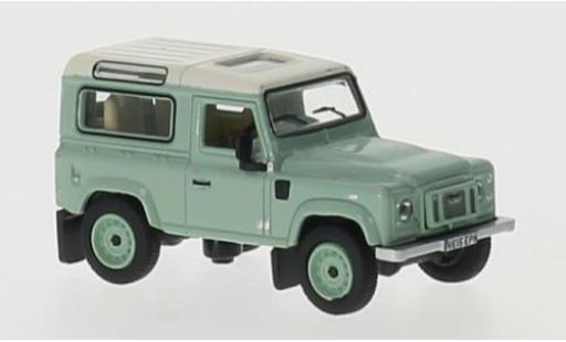Diecast model cars Land Rover Defender 1/76 Oxford 90 green/beige RHD Station Wagon Land Rover Defender 1/76 Oxford 90 green/beige RHD Station Wagon diecast model cars