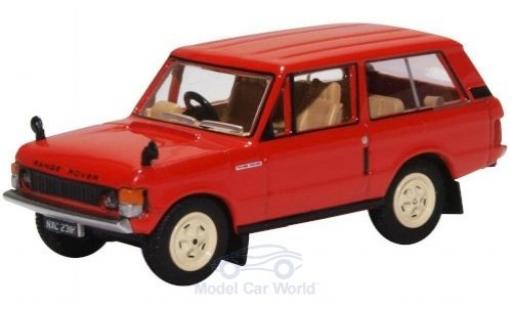 Land Rover Range Rover 1/76 Oxford Classic red diecast model cars
