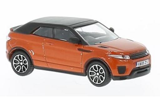 Land Rover Range Rover 1/76 Oxford Evoque Convertible orange RHD diecast model cars