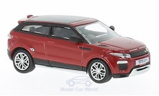 Land Rover Range Rover 1/76 Oxford Evoque Coupe red RHD diecast model cars