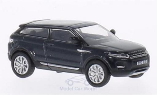 Land Rover Range Rover 1/76 Oxford Evoque metallic blue RHD 3-Türer diecast model cars
