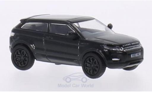 Land Rover Range Rover 1/76 Oxford Evoque metallic black RHD diecast model cars