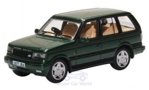 Land Rover Range Rover 1/76 Oxford (P38) metallic green RHD diecast model cars