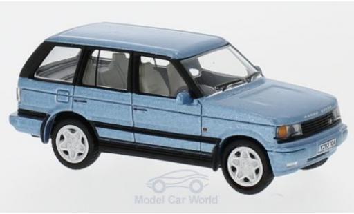 Land Rover Range Rover 1/76 Oxford P38 metallic blue diecast model cars