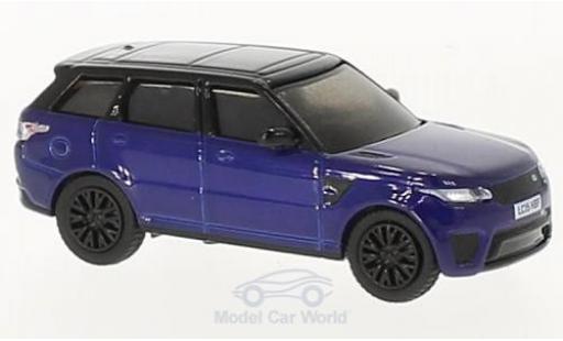 Land Rover Range Rover 1/76 Oxford Sport SVR blue/black diecast model cars