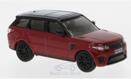 Land Rover Range Rover 1/76 Oxford Sport SVR red/black diecast model cars