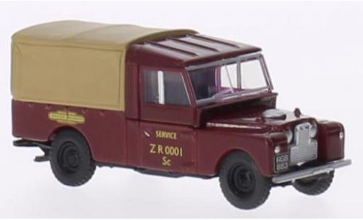 Land Rover Series 1 1/76 Oxford 109 Canvas RHD British Rail diecast model cars