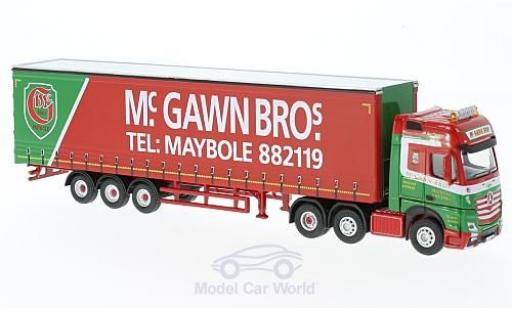 Diecast model cars Mercedes Actros 1/76 Oxford GSC McGawn Bros Gardinenplanensattelzug Mercedes Actros 1/76 Oxford GSC McGawn Bros Gardinenplanensattelzug diecast model cars