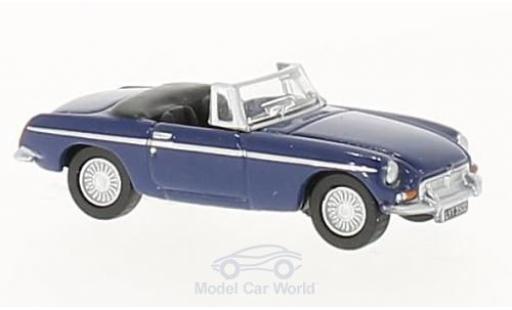 MG B 1/76 Oxford Roadster blue RHD diecast model cars