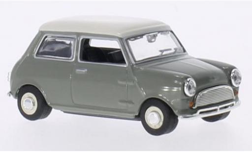 Diecast model cars Mini Cooper 1/43 Oxford grey/white RHD Mini Cooper 1/43 Oxford grey/white RHD diecast model cars