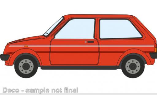 Austin Mini 1/76 Oxford Metro red diecast model cars