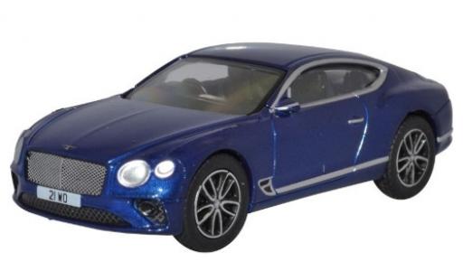 Diecast model cars Bentley Continental 1/76 Oxford GT blue RHD Bentley Continental 1/76 Oxford GT blue RHD diecast model cars