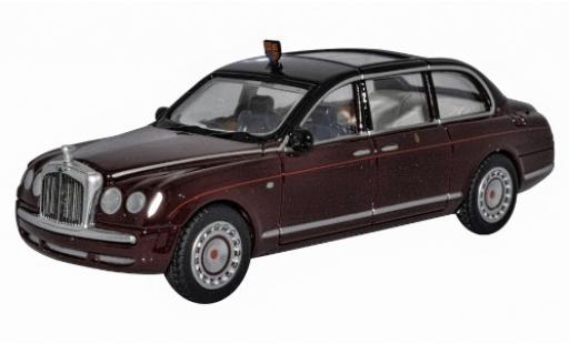 Bentley State 1/76 Oxford Limousine red foncé/black RHD Queen Elizabeth II. diecast model cars