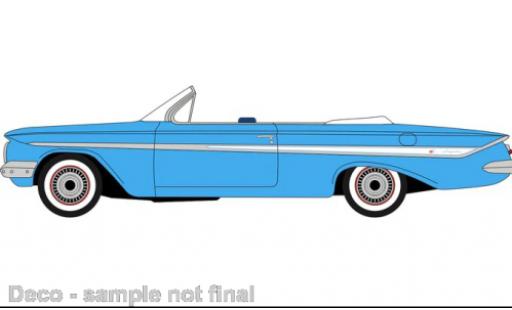 Diecast model cars Chevrolet Impala 1/87 Oxford Convertible blue/white 1961 Chevrolet Impala 1/87 Oxford Convertible blue/white 1961 diecast model cars