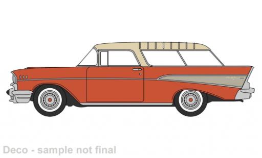 Diecast model cars Chevrolet Nomad 1/87 Oxford orange/doré 1957 Chevrolet Nomad 1/87 Oxford orange/doré 1957 diecast model cars