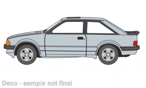 Ford Escort 1/76 Oxford MK III XR3i metallise grey 1981 diecast model cars