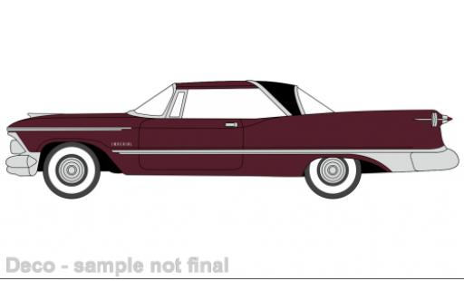 Diecast model cars Imperial Crown 1/87 Oxford 2 Door Hardtop red foncé/black 1959 Imperial Crown 1/87 Oxford 2 Door Hardtop red foncé/black 1959 diecast model cars