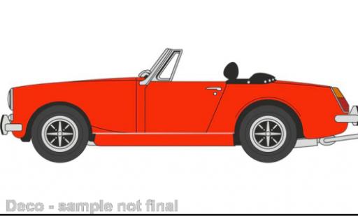MG Midget 1/76 Oxford MkIII orange diecast model cars