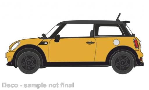 Diecast model cars Mini Cooper 1/76 Oxford gelb/black Mini Cooper 1/76 Oxford gelb/black diecast model cars