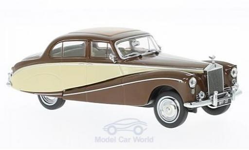Diecast model cars Rolls Royce Silver Cloud 1/43 Oxford Hooper Empress brown/beige RHD Rolls Royce Silver Cloud 1/43 Oxford Hooper Empress brown/beige RHD diecast model cars