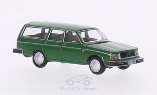 Volvo 245 1/76 Oxford Estate green RHD diecast model cars