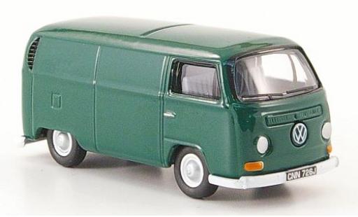 Diecast model cars Volkswagen T2 1/76 Oxford Kasten green Volkswagen T2 1/76 Oxford Kasten green diecast model cars