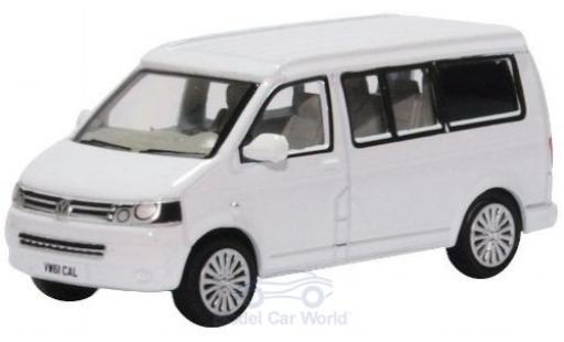 Volkswagen T5 1/76 Oxford California Camper white diecast model cars