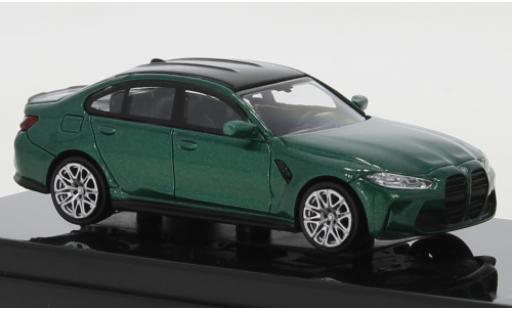 Diecast model cars Bmw M3 1/64 Para64 (G80) metallic green/black Bmw M3 1/64 Para64 (G80) metallic green/black diecast model cars