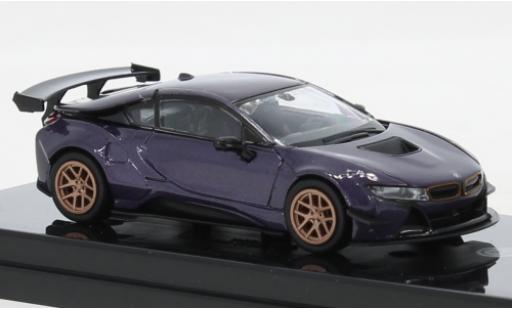 Diecast model cars Bmw i8 1/64 Para64 I8 Liberty Walk metallise purple Bmw i8 1/64 Para64 I8 Liberty Walk metallise purple diecast model cars
