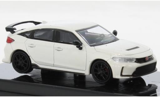 Diecast model cars Honda Civic 1/64 Para64 Type R (FL5) white 2023 Honda Civic 1/64 Para64 Type R (FL5) white 2023 diecast model cars