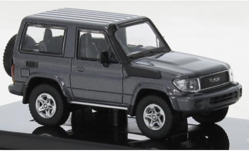 Diecast model cars Toyota Land Cruiser 1/64 Para64 71 SWB metallise grey 2014 Toyota Land Cruiser 1/64 Para64 71 SWB metallise grey 2014 diecast model cars