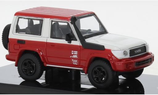 Diecast model cars Toyota Land Cruiser 1/64 Para64 71 SWB red/white 2014 Toyota Land Cruiser 1/64 Para64 71 SWB red/white 2014 diecast model cars