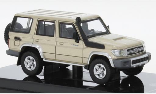 Diecast model cars Toyota Land Cruiser 1/64 Para64 76 metallise beige 2014 Toyota Land Cruiser 1/64 Para64 76 metallise beige 2014 diecast model cars