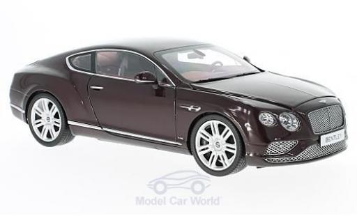 Diecast model cars Bentley Continental T 1/18 Paragon GT red 2016 Bentley Continental T 1/18 Paragon GT red 2016 diecast model cars