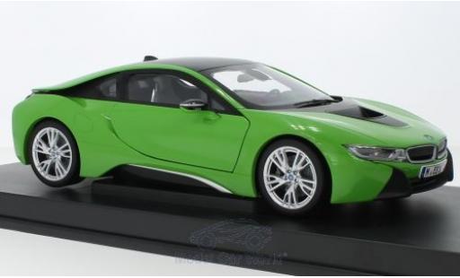 Bmw i8 1/18 Paragon green diecast model cars