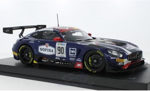 Diecast model cars Mercedes AMG GT 1/18 Paragon 3 No.90 Akka ASP Blancpain Endurance Series 24h Spa Francorchamps 2017 E.Mortara/M.Meadows/R.Marciello Mercedes AMG GT 1/18 Paragon 3 No.90 Akka ASP Blancpain Endurance Series 24h Spa Francorchamps 2017 E.Mortara/M.Meadows/R.Marciello diecast model cars