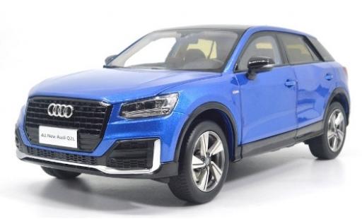 Diecast model cars Audi Q2 1/18 Paudi L metallic blue 2018 Audi Q2 1/18 Paudi L metallic blue 2018 diecast model cars