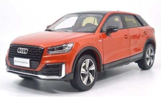Diecast model cars Audi Q2 1/18 Paudi L metallic orange 2018 Audi Q2 1/18 Paudi L metallic orange 2018 diecast model cars
