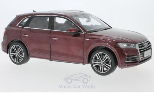 Diecast model cars Audi Q5 1/18 Paudi L metallic red 2018 Audi Q5 1/18 Paudi L metallic red 2018 diecast model cars