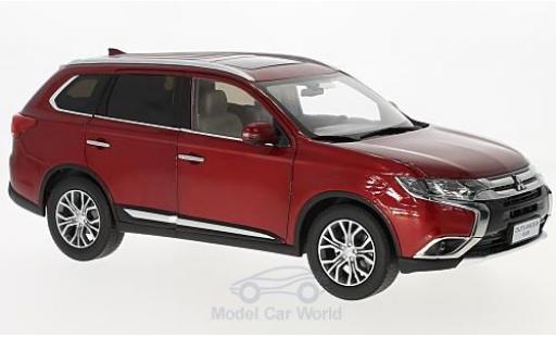 Diecast model cars Mitsubishi Outlander 1/18 Paudi metallic red 2016 Mitsubishi Outlander 1/18 Paudi metallic red 2016 diecast model cars
