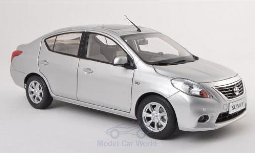 Diecast model cars Nissan Sunny 1/18 Paudi grey 2010 Nissan Sunny 1/18 Paudi grey 2010 diecast model cars