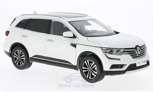 Diecast model cars Renault Koleos 1/18 Paudi white 2016 ohne Vitrine Renault Koleos 1/18 Paudi white 2016 ohne Vitrine diecast model cars