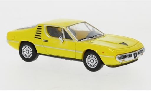 Alfa Romeo Montreal 1/87 PCX87 yellow 1970 diecast model cars
