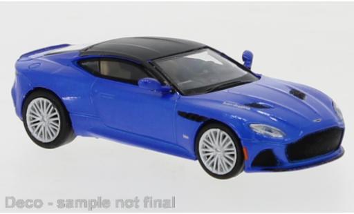 Diecast model cars Aston Martin DBS 1/87 PCX87 Superleggera metallic blue 2019 Aston Martin DBS 1/87 PCX87 Superleggera metallic blue 2019 diecast model cars