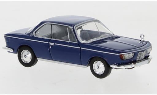 Bmw 2000 1/87 PCX87 CS blue 1965 diecast model cars