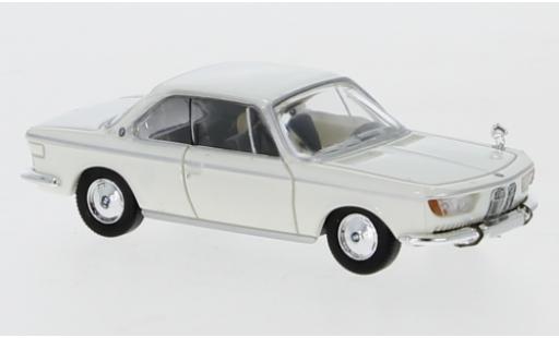 Bmw 2000 1/87 PCX87 CS white 1965 diecast model cars